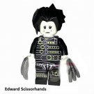 Edward Scissorhands Halloween Horror Film Fan Movie Character Lego Minifigure Mini Figure