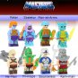Masters of the Universe 8pc Mini Figures Building Blocks Minifigures He-Man