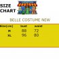 Beauty and the Beast Belle Princess New Sexy Women Adult Halloween Costume Dress