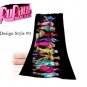 RuPaul Drag Race 9 Exclusive design Beach Bath towel Hollywood 3 Design Styles