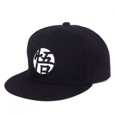 Dragon Ball Z Baseball Cap hat Snapback Adjustable Black-NEW