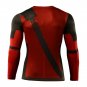 Deadpool Superhero Long Sleeve Compressed Shirt