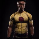 Flash New Design Compressed Superhero short Sleeve Shirt Marvel DC