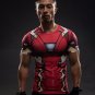 Iron Man New Design Compressed Superhero short Sleeve Shirt Marvel DC