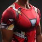 Iron Man New Design Compressed Superhero short Sleeve Shirt Marvel DC