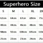 Spiderman New Design Compressed Superhero short Sleeve Shirt Marvel DC