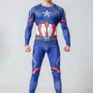 Captain America Superhero fitness full body gear workout gym wear