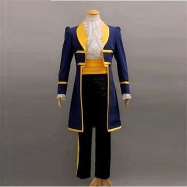 Cosplay Beauty and the Beast Prince Adam Costume Adult