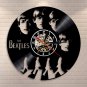 The Beatles Music Artists Band vintage vinyl record theme wall clock Home Decor