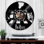 The Beatles Band vintage vinyl record theme wall clock Zebra Music Home Decor