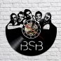 Backstreet Boys Group vintage vinyl record theme wall clock Music Artist Decor With LED Lights