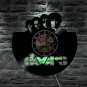 The DOORS vintage vinyl record theme wall clock Music Artist Home Decor with LED Lights