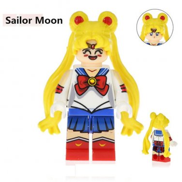 Sailor Moon Anime Character Minifigure Lego Mini Figure Build block