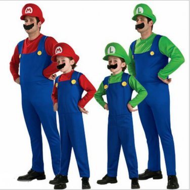 Super Mario and Luigi Halloween costume KIDS SALE