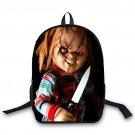 Chucky Horror Movie Characters Nightmare Backpack School Bag