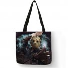 Jason Friday the 13th Horror Movie Characters Fashion Storage Tote Bag Halloween