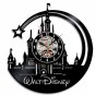 Walt Disney Magic Castle vintage vinyl record theme wall clock