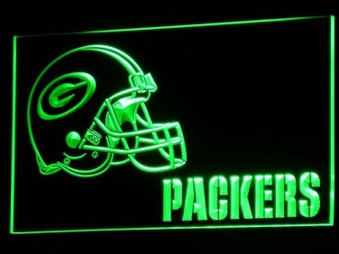 Green Bay Packers LED Neon Sign 3D Sport Football NFL League