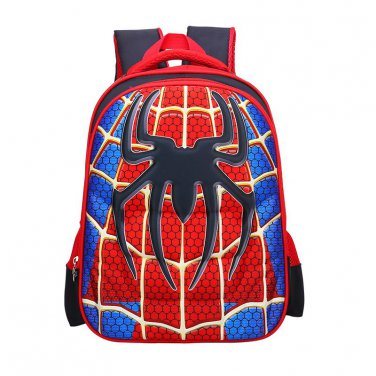 Spiderman Character Superhero Technic Design Backpack School Bag  M