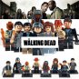 The Walking Dead Collection of 8 Set Mini Figures Building Blocks Minifigures Horror TV