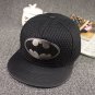 Batman Emblem Logo Superhero Baseball Cap hat Snapback Adjustable Black