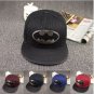 Batman Emblem Logo Superhero Baseball Cap hat Snapback Adjustable Navy Blue
