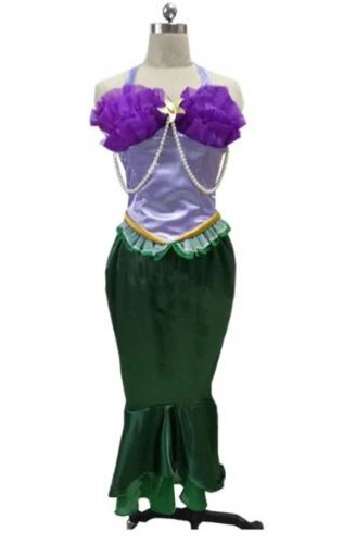 The Little Mermaid Ariel Disney Character Costume Adult Custom Design Cosplay Princess Elegant