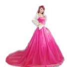 Sleeping Beauty Aroura Disney Character Costume Adult Custom Design Princess Cosplay Pink