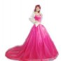 Sleeping Beauty Aroura Disney Character Costume Adult Custom Design Princess Cosplay Pink