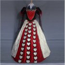 Queen of Hearts Alice in Wonderland 2 Disney Character Costume Adult Custom Design Cosplay