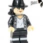 Michael Jackson Pop Artist Mini Figure for LEGO Hollywood Celebrity Bling Suit