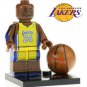 Kobe Bryant Mini Figure for LEGO Hollywood Sports Star Basketball Lakers Uniform