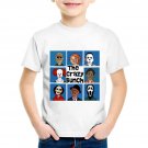 The Crazy Bunch Horror film monsters kids t-shirt Pennywise Saw Jason Michael Myers