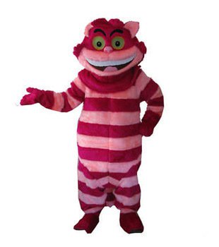 Cheshire Cat Alice in Wonderland Full Body Adult Mascot Costume ...