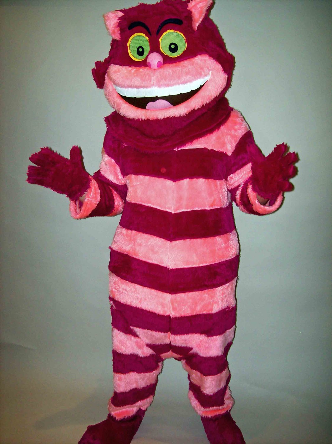 Cheshire Cat Alice in Wonderland Full Body Adult Mascot Costume ...