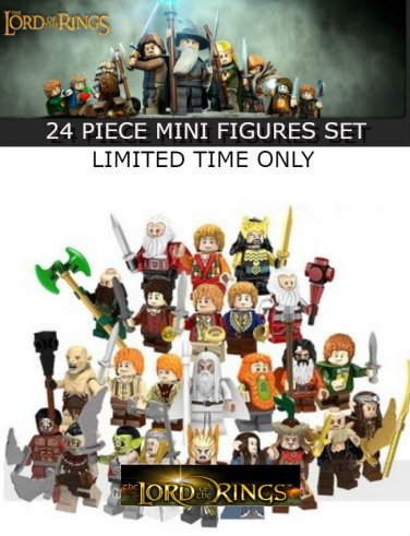 Lord of the rings series 24 piece mini figures set for LEGO