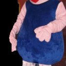 Blue George Peppa Pig Mascot Character Adult Costume