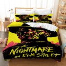 Freddy Krueger Nightmare on Elm Street Movie Bedding Set 3pcs Queen