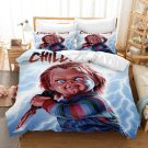 Chucky Child's Play Horror Movie Bedding Set 3pcs TWIN