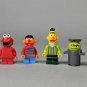 Sesame Street Building Blocks Minifigures 6pc Collection Set Mini Figures