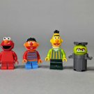 Sesame Street Building Blocks Minifigures 6pc Collection Set Mini Figures Sesame Street Building Blocks Minifigures 6pc Collection Set Mini Figures