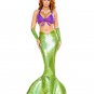 Ariel Mermaid Adult Sexy Women Halloween Character Costume Dress