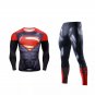 Superman Superhero fitness full body gear workout gym wear