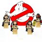 Ghostbusters 4pc set mini figure building block