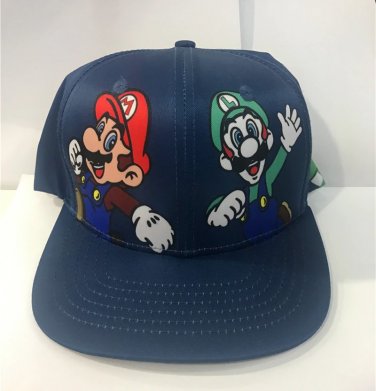 Super Mario Bros Snapback Cap Hat Mario Bros