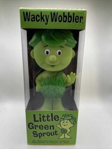 Little Green Sprout Wacky wobbler Funko Bobblehead Vintage