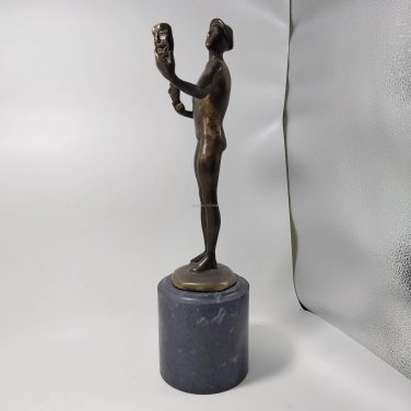 Actors award Statue figure SAG Screen Actors Guild with box Marble base