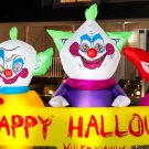 Killer Klowns from outer space Happy Halloween inflatable 5.5 ft New Horror Film