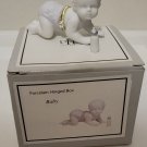 Porcelain hinged box trinket phb collection baby with bottle