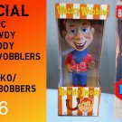 Howdy Doody Wacky wobbler bobblehead Funko Bosley Bobbers 2pc